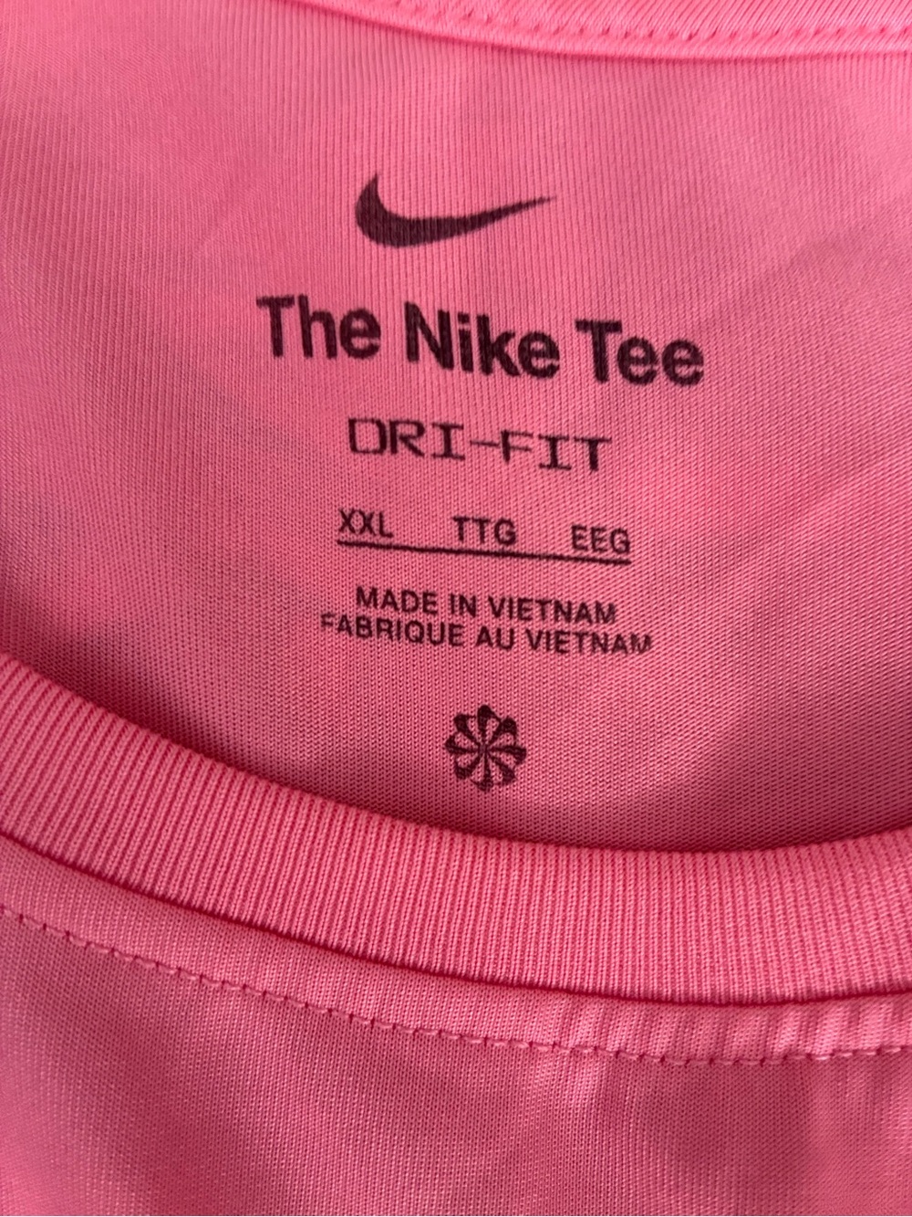 Nike Pink Dri-FIT The Nike Tee